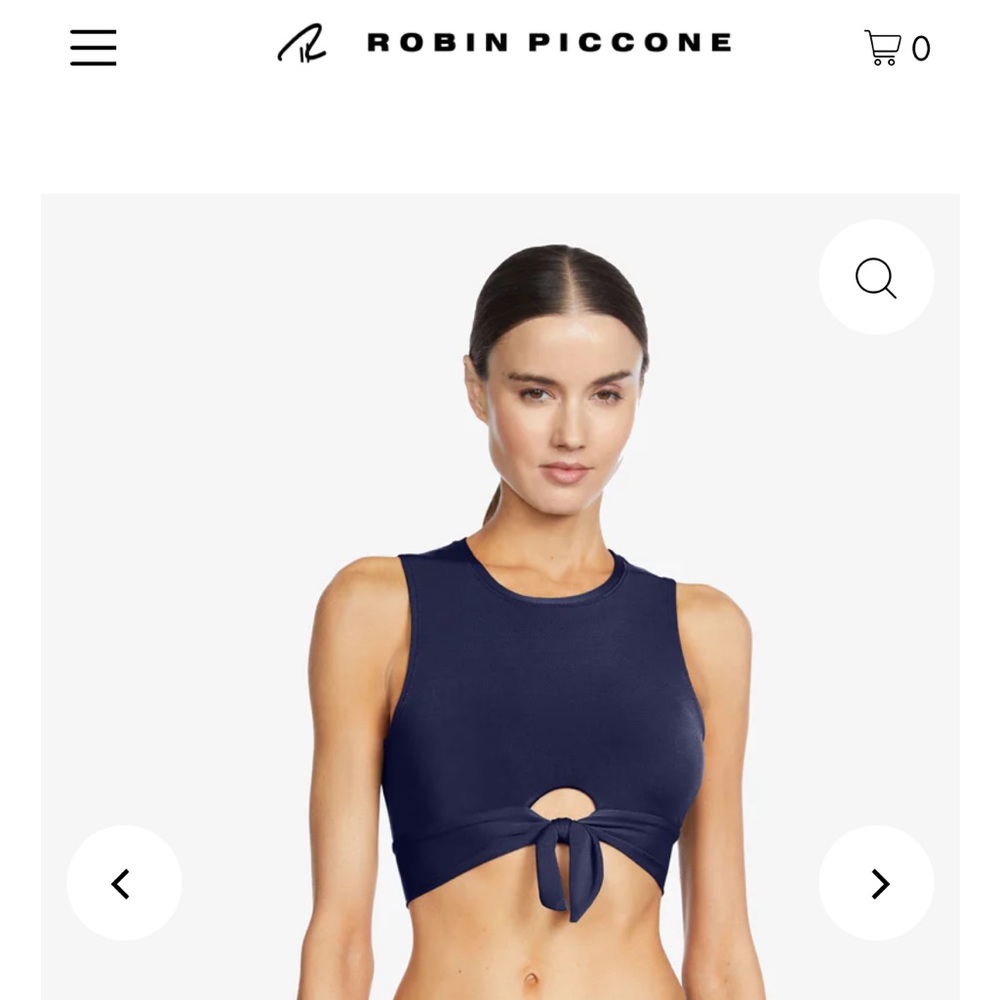 Robin Piccone Ava Tank Bikini Top